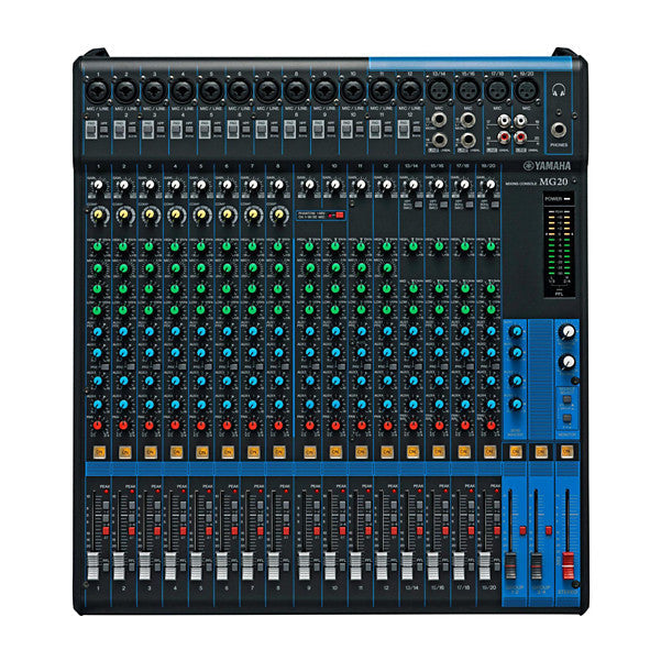 Yamaha Analog Mixers Yamaha MG20 20 Channel Mixer