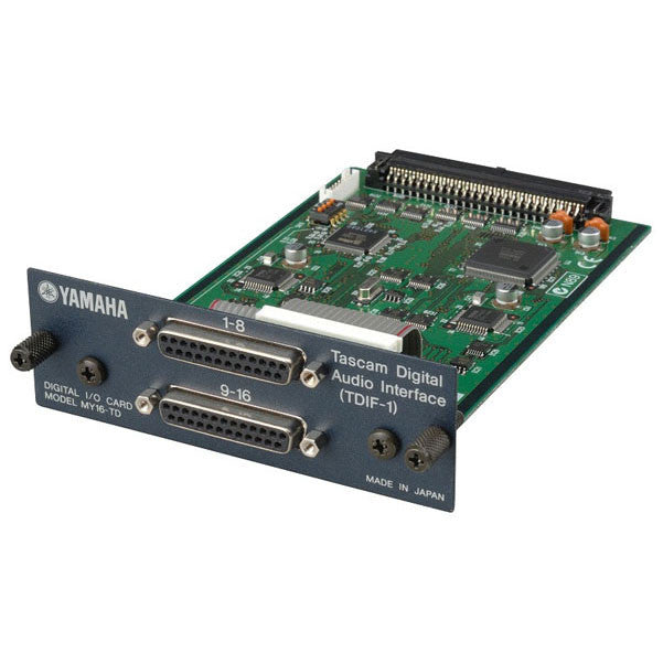 yamaha audio interfaces yamaha my16td - 16 channel tdif interface card