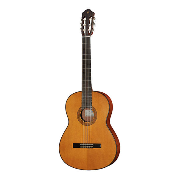 yamaha classical guitars yamaha cg122ms dreadnought classical guitar - natural satin