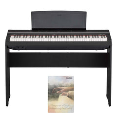 Yamaha Digital Pianos Black w Stand Yamaha P 121 73 Key Pure Sound Engine Digital Piano