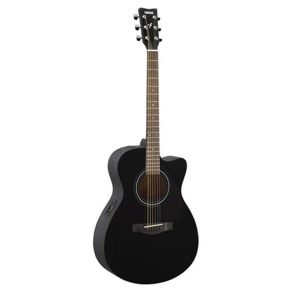 yamaha electro acoustic guitars black yamaha fsx80c concert cutaway electro acoustic guitar 