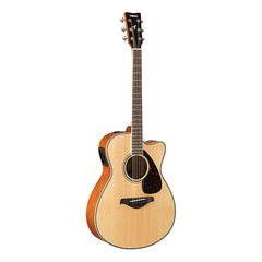 Yamaha Electro Acoustic Guitars Natural Yamaha FSX820C Cutaway Electro Acoustic Guitar