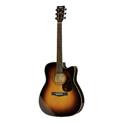 Yamaha Electro Acoustic Guitars Tobacco Brown Sunburst Yamaha FX370C Cutaway Electro Acoustic Guitar