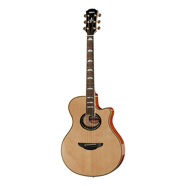 yamaha electro acoustic guitars yamaha apx1000 cutaway electro acoustic guitar - natural