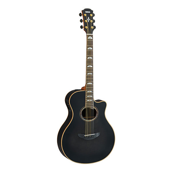 yamaha electro acoustic guitars yamaha apx1200ii cutaway electro acoustic guitar - translucent black