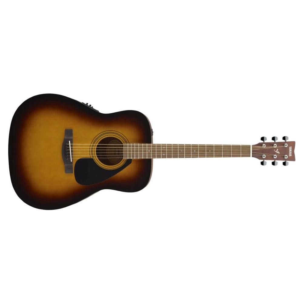 yamaha electro acoustic guitars yamaha fx280 6 string electro acoustic guitar  #color_brown-sunburst