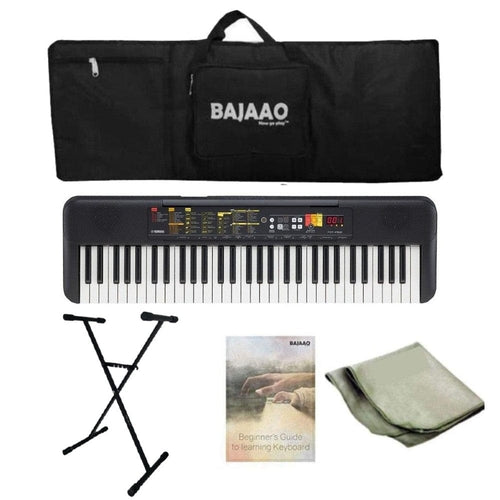 Buy Yamaha PSRF52 61 Keys Portable Keyboard Bundle Online Bajaao