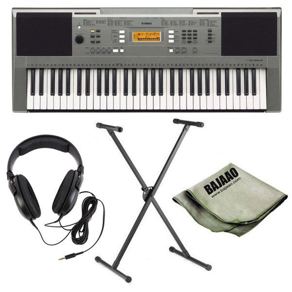 Yamaha Keyboard Bundles Yamaha PSR-E353 61-Key Touch Sensitive Keyboard Deluxe Bundle