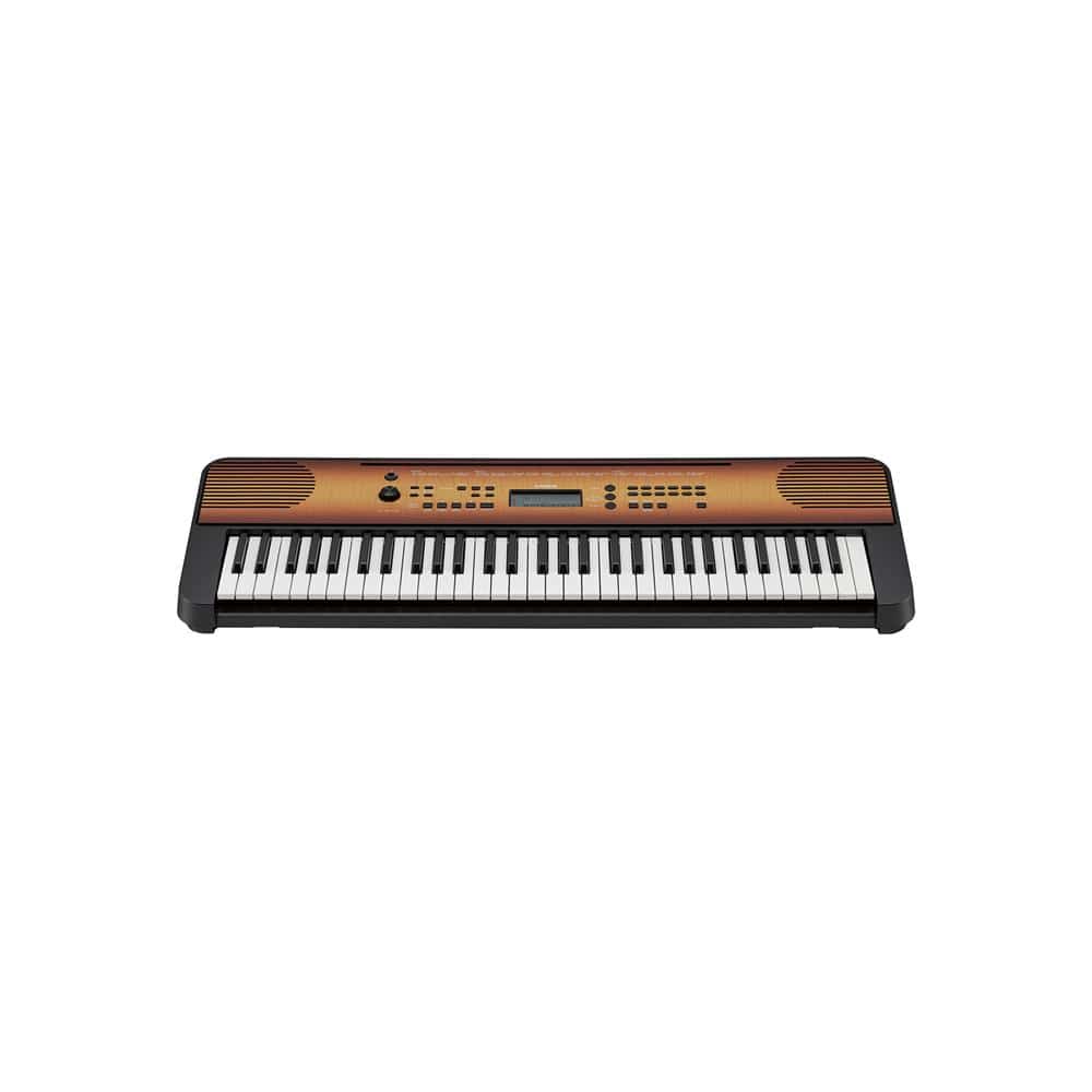 Yamaha Keyboard Bundles Yamaha PSR E360 61 Key Expressive Touch Sensitive Portable Keyboard with Dust Cover, Stand, Polishing Cloth, Online Lessons & Ebook