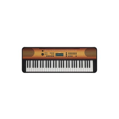 Yamaha Keyboard Bundles Yamaha PSR E360 61 Key Expressive Touch Sensitive Portable Keyboard with Dust Cover, Stand, Polishing Cloth, Online Lessons & Ebook