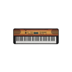 Yamaha Keyboard Bundles Yamaha PSR E360 61 Key Expressive Touch Sensitive Portable Keyboard with Dust Cover, Stand, Polishing Cloth, Online Lessons & Ebook