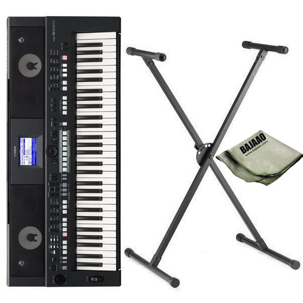 Yamaha Keyboard Bundles Yamaha PSR-S650 61-key Portable Arranger Keyboard Standard Bundle