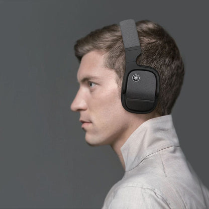 yamaha over-ear wireless headphones black yamaha yh-l700a wireless noise-cancelling headphones with 3d sound - black   