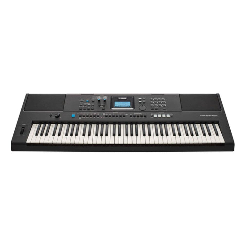 yamaha portable keyboards black yamaha psr-ew425 76-key touch-sensitive portable keyboard     