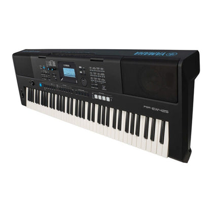 yamaha portable keyboards black yamaha psr-ew425 76-key touch-sensitive portable keyboard     