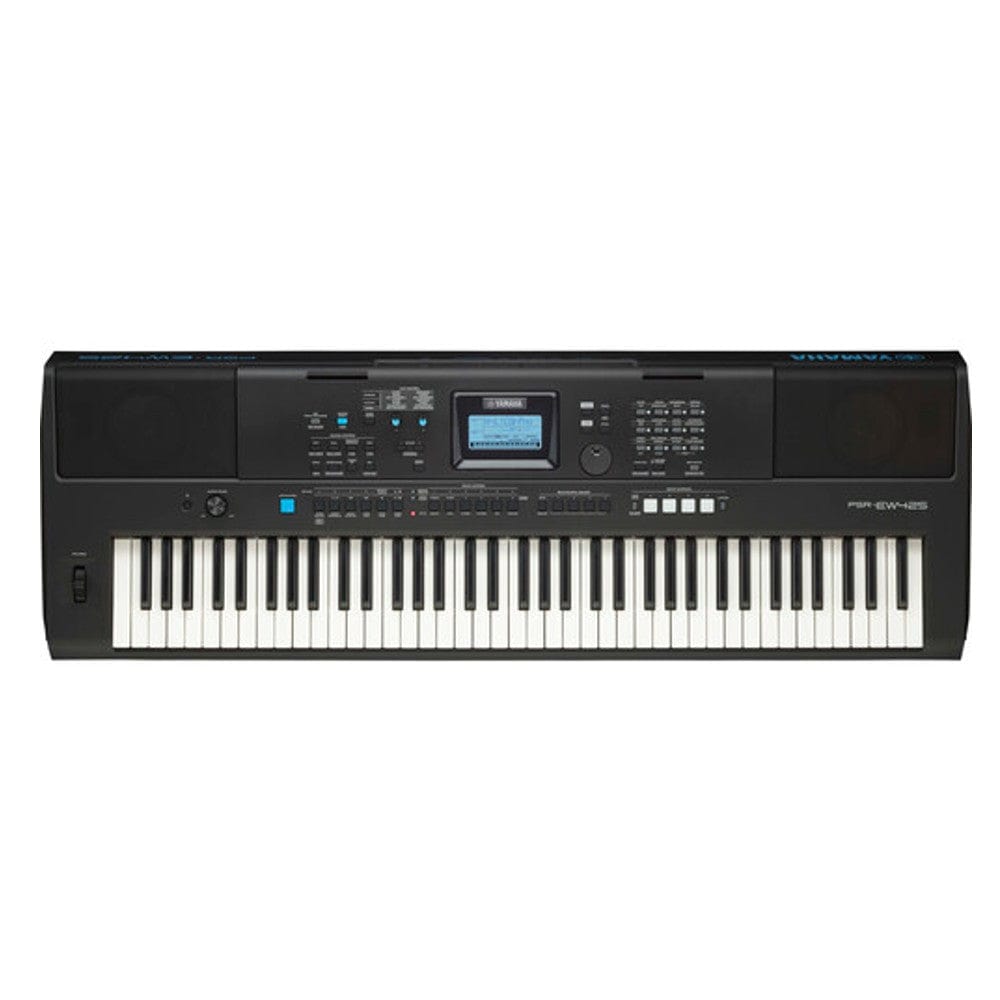 yamaha portable keyboards black yamaha psr-ew425 76-key touch-sensitive portable keyboard     
