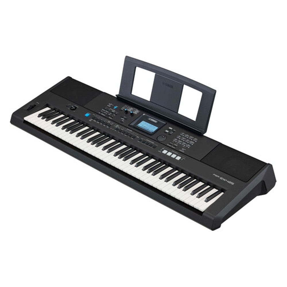 yamaha portable keyboards black yamaha psr-ew425 76-key touch-sensitive portable keyboard     