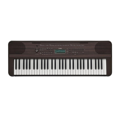 Yamaha Portable Keyboards Single / Dark Walnut Yamaha PSR E360 61 Key Expressive Touch Sensitive Portable Keyboard
