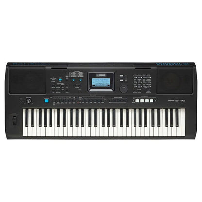 Yamaha Portable Keyboards Single Yamaha PSR-E473 61-Key Touch-Sensitive Portable Keyboard - Black