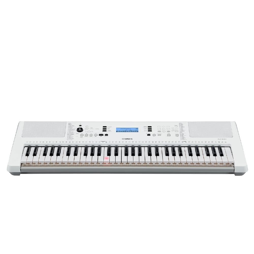 Yamaha Portable Keyboards Yamaha PSR-EZ300 61-Key Portable Keyboard with Lighting Keys - White