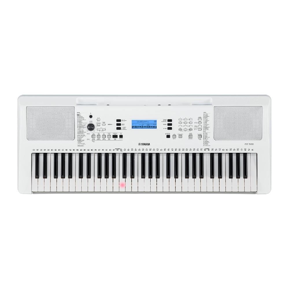 Yamaha Portable Keyboards Yamaha PSR-EZ300 61-Key Portable Keyboard with Lighting Keys - White