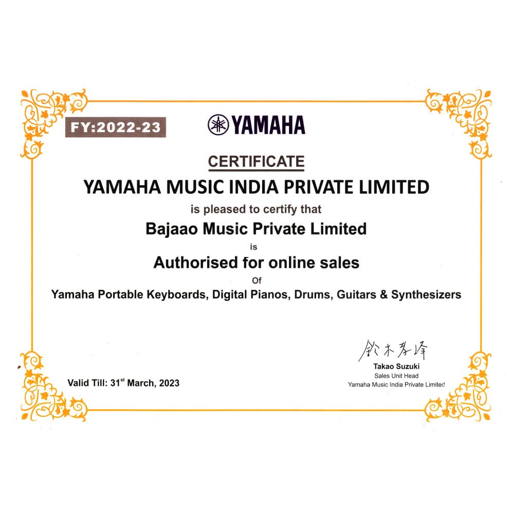 Yamaha Portable Keyboards Yamaha PSR-F52 61 Keys Portable Keyboard - Black