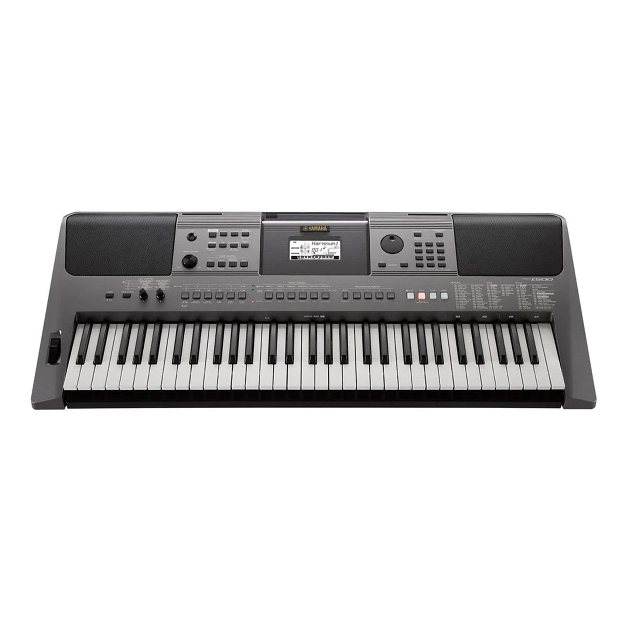 Yamaha Portable Keyboards Yamaha PSR I500 61-Key Portable Keyboard with Power Adapter