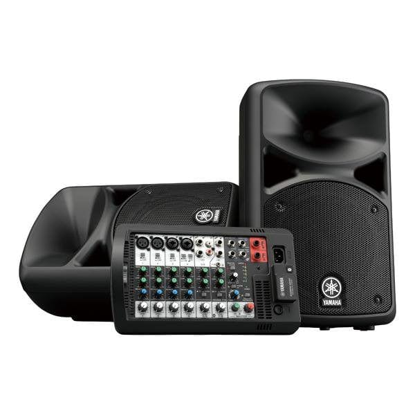 yamaha portable pa systems yamaha stagepas 400bt portable pa system with bluetooth