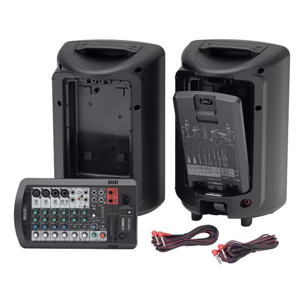 yamaha portable pa systems yamaha stagepas 400bt portable pa system with bluetooth