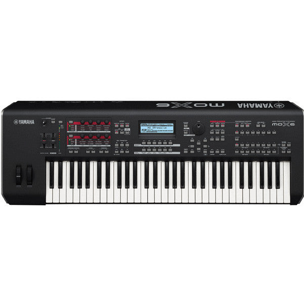yamaha synthesizers yamaha mox6 61-key semi-weighted music production synthesizer workstation