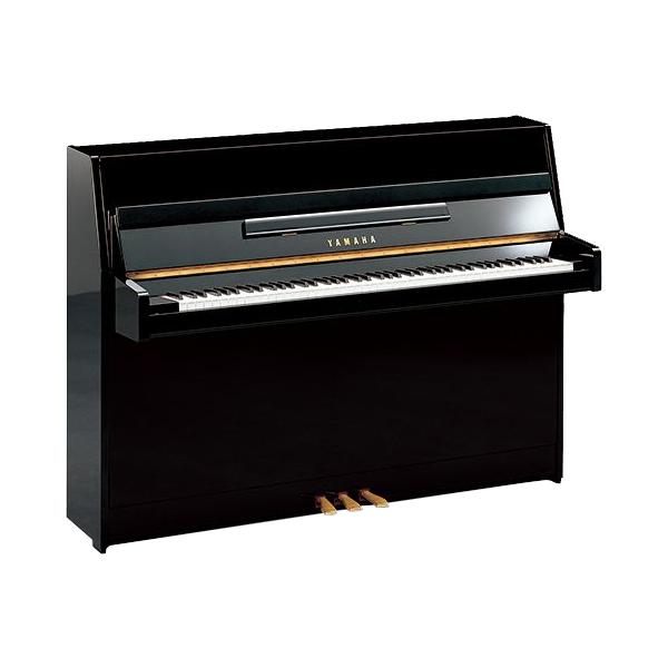 Yamaha Upright Pianos Yamaha JU109 88 Key Upright Piano with Bench - Polished Ebony