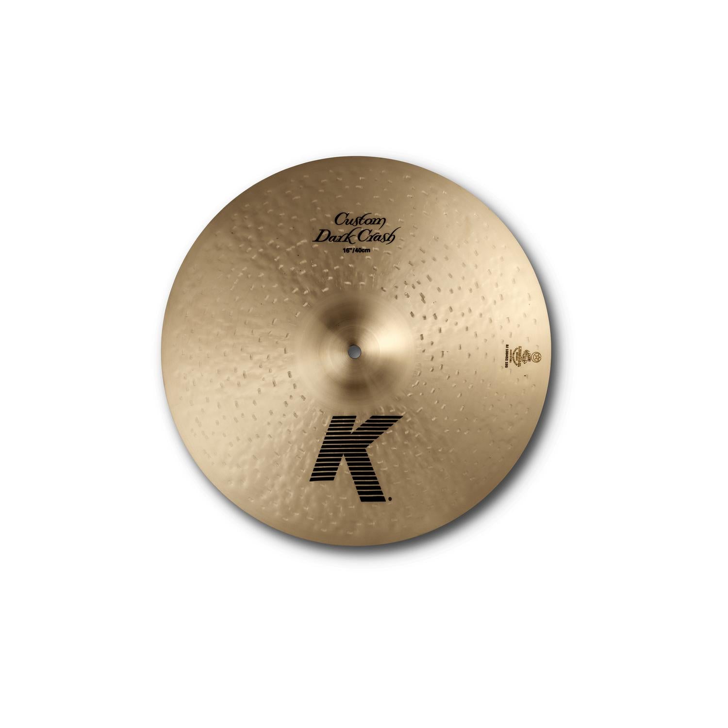 Zildjian Crash Cymbals 16-inch Zildjian K Custom Dark Crash Cymbal