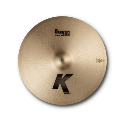zildjian crash cymbals 16-inch zildjian k0902 16 inch k dark crash thin cymbal   