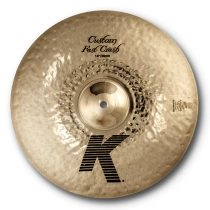 Zildjian Crash Cymbals Zildjian K-0980 K Custom Fast Crashes Cymbal