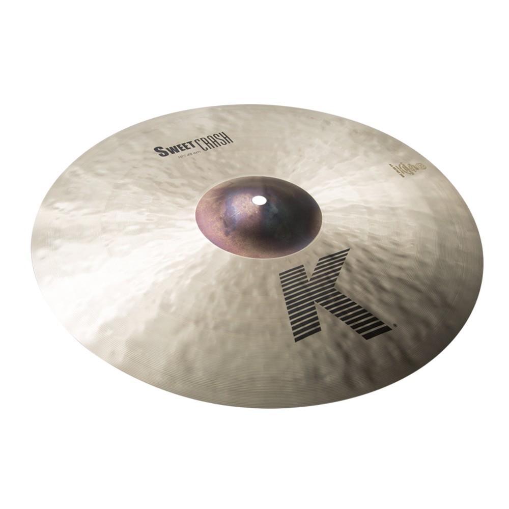 zildjian crash cymbals zildjian k0705 k sweet crash cymbal - 19 inch