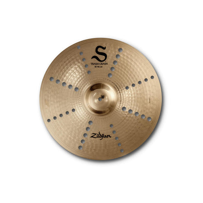 Zildjian Crash Cymbals Zildjian S18TCR 18 Inch S Series Trash Crash Cymbal- Gold