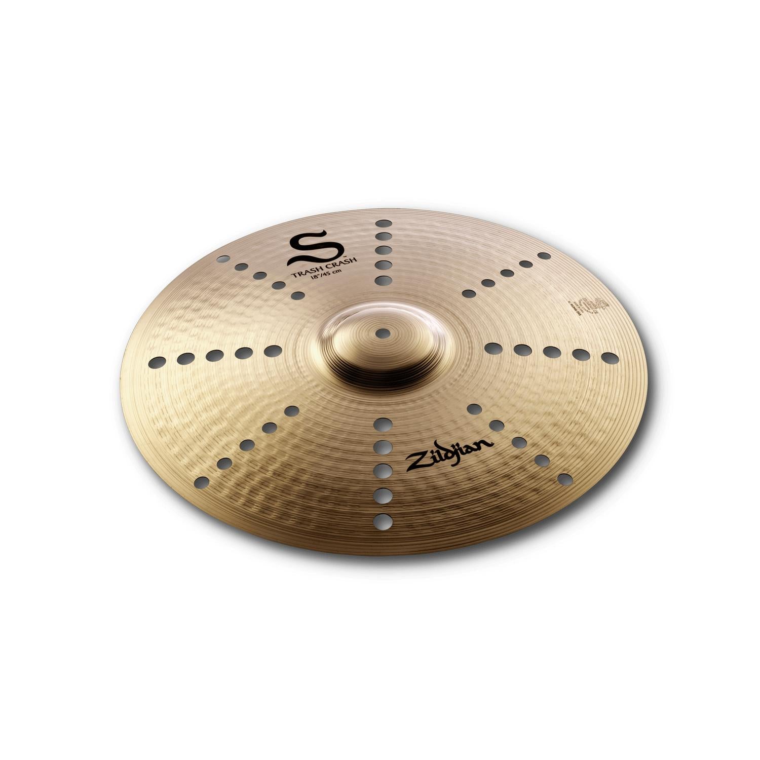 Zildjian Crash Cymbals Zildjian S18TCR 18 Inch S Series Trash Crash Cymbal- Gold