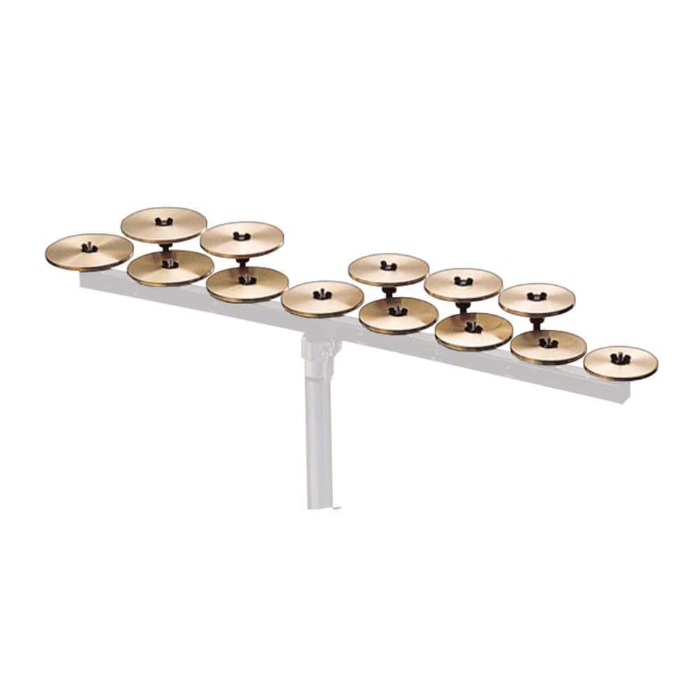 Zildjian Crotales Zildjian P0615 13 Note High Octave Crotales without Mounting Bar
