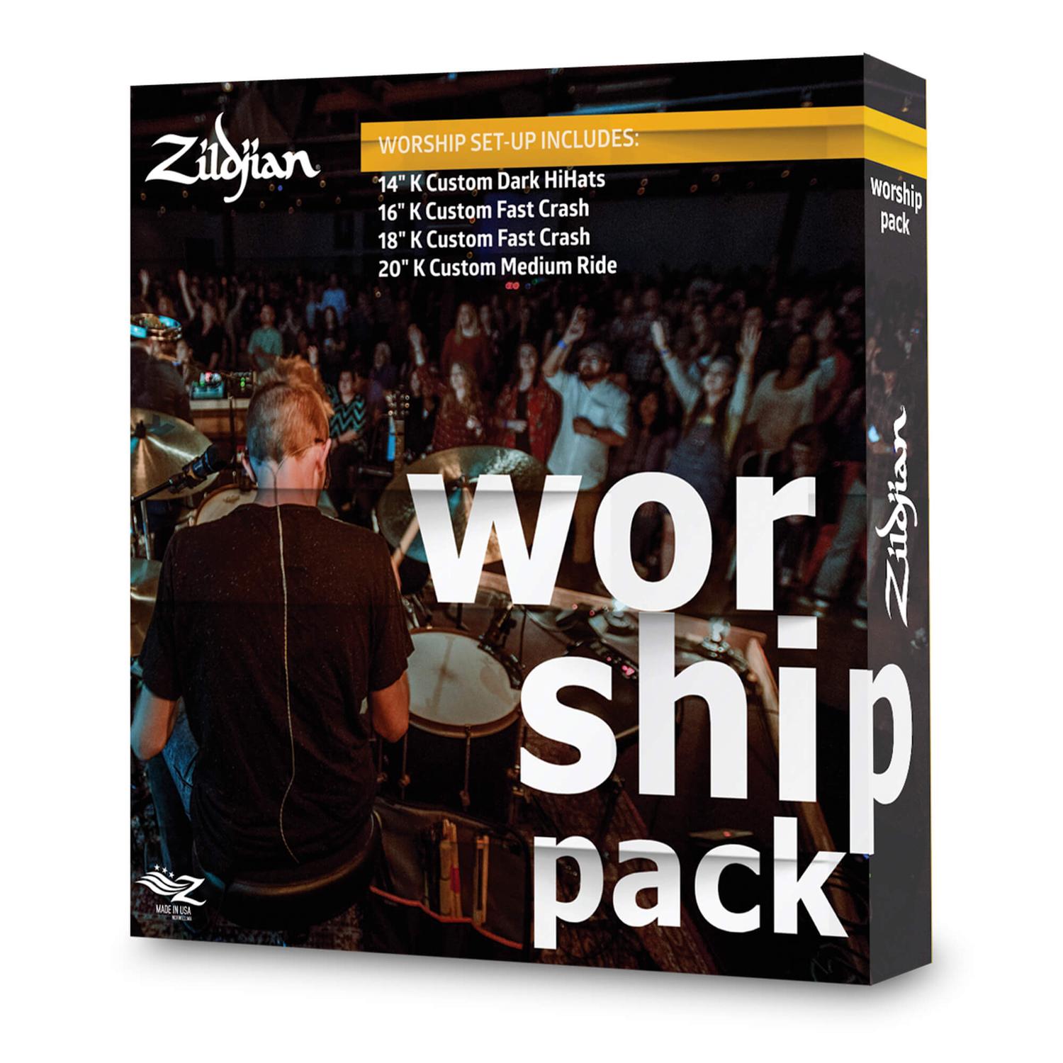 Zildjian Cymbal Packs Zildjian KC0801W Worship Pack Cymbal Set
