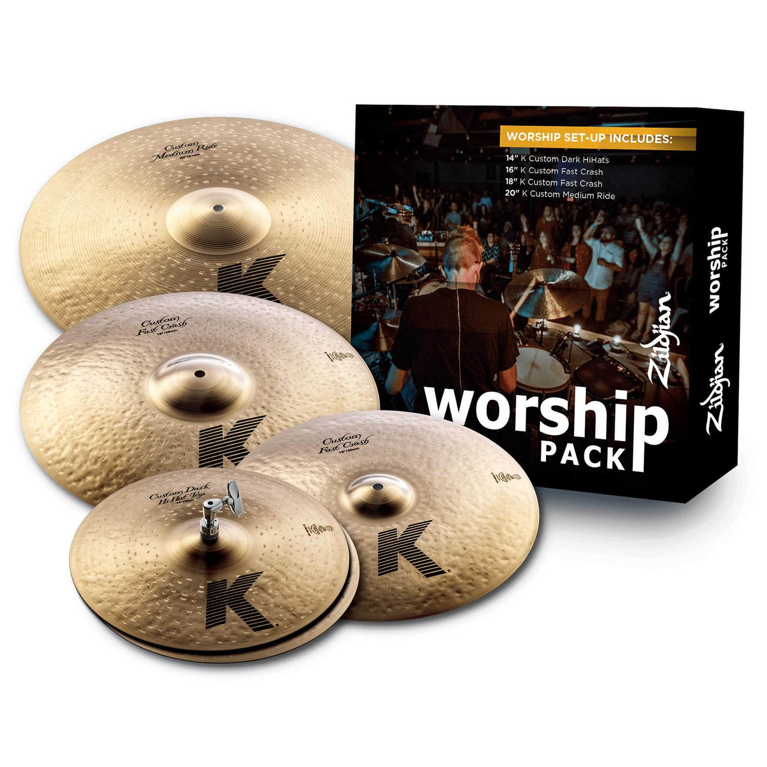 Zildjian Cymbal Packs Zildjian KC0801W Worship Pack Cymbal Set