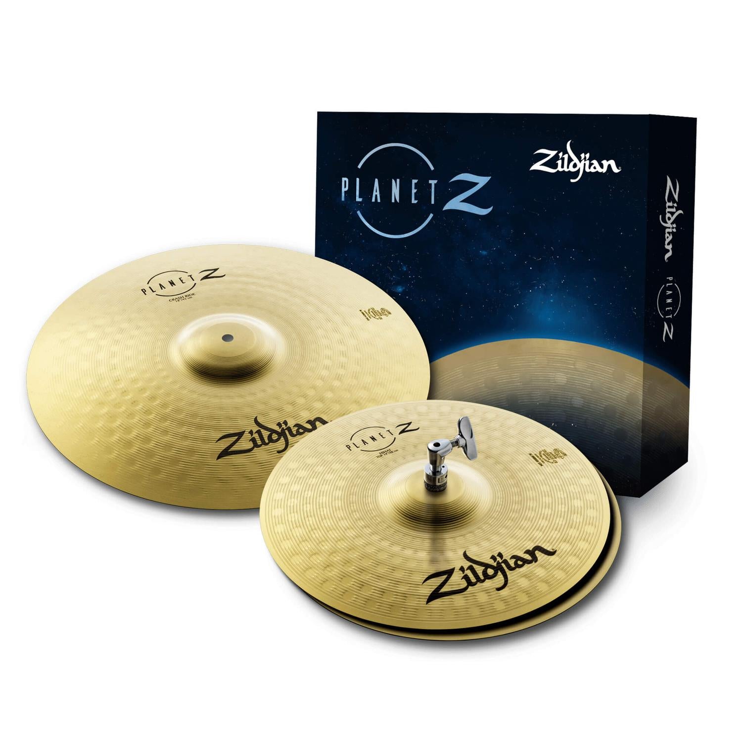 Zildjian Cymbal Packs Zildjian ZP1418 Planet Z Fundamentals Cymbal Pack