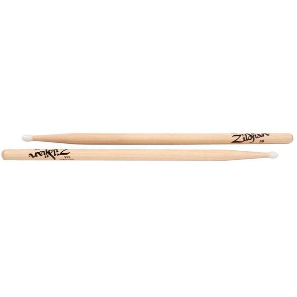 zildjian drumsticks zildjian 5bnn 5b nylon tip hickory drumsticks