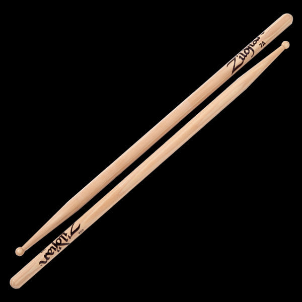 zildjian drumsticks zildjian 7awn natural drumsticks, 7a wood tip