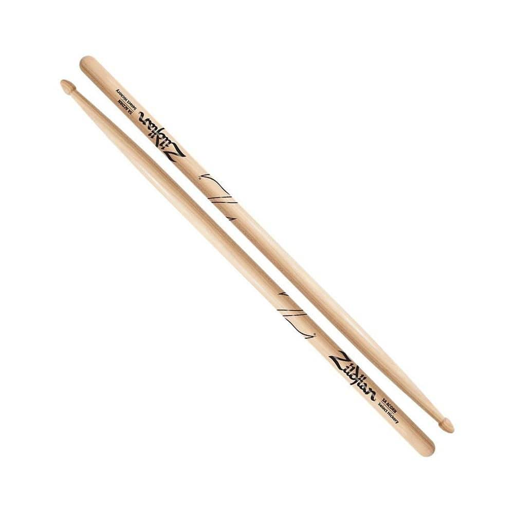 zildjian drumsticks zildjian z5aac 5a wood tip hickory drumsticks