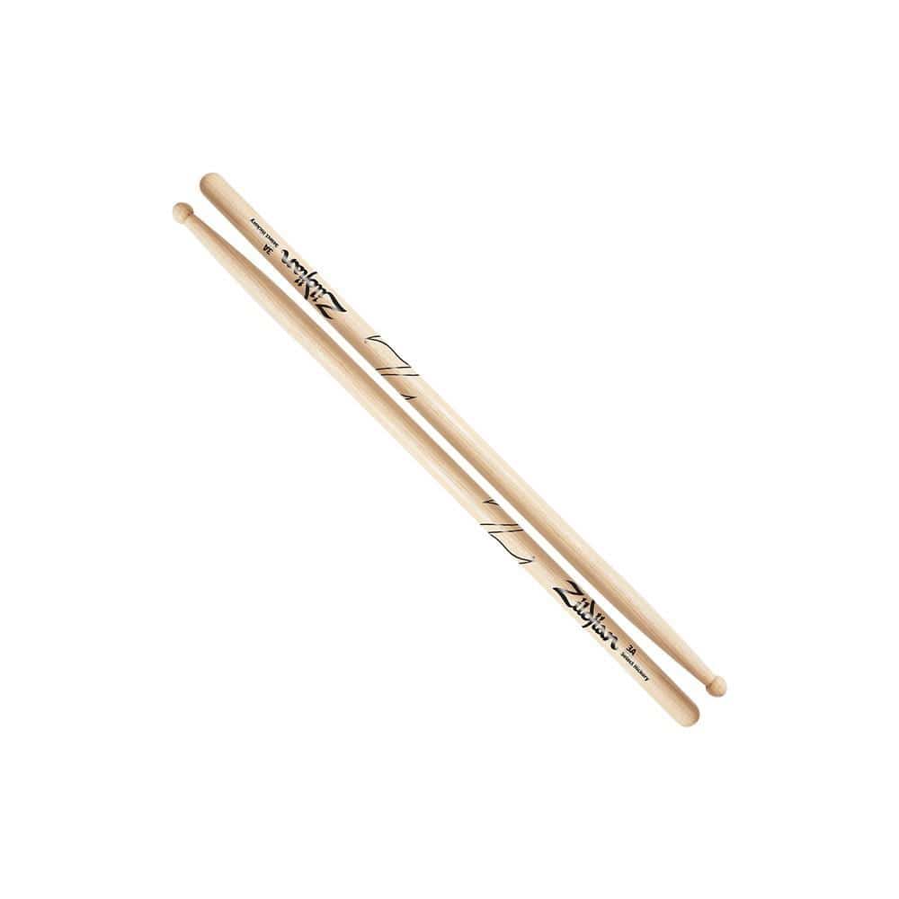 Zildjian Drumsticks Zildjian Z5AACDGP Acorn Tip Hickory Drumsticks - Neon Pink - 5A