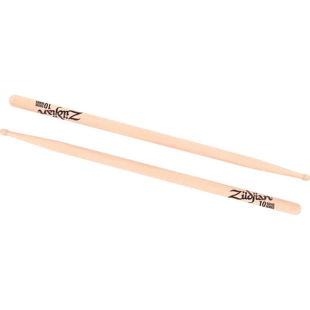 Zildjian Drumsticks Zildjian ZG10 Gauge Series Wood Tip Drumsticks