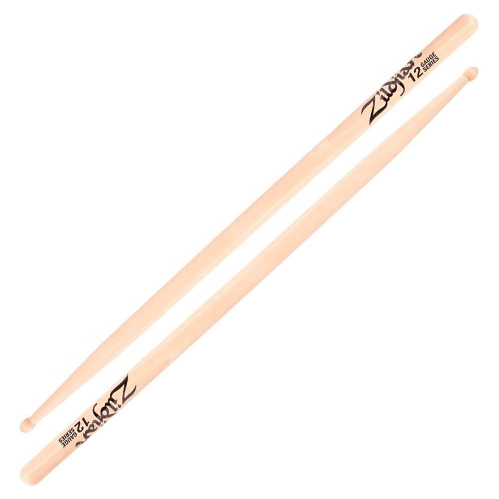 zildjian drumsticks zildjian zg12 gauge series - 12 gauge drumsticks