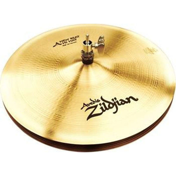 zildjian hi hat cymbals zildjian a series new beat 14inch hi-hat cymbals a0133