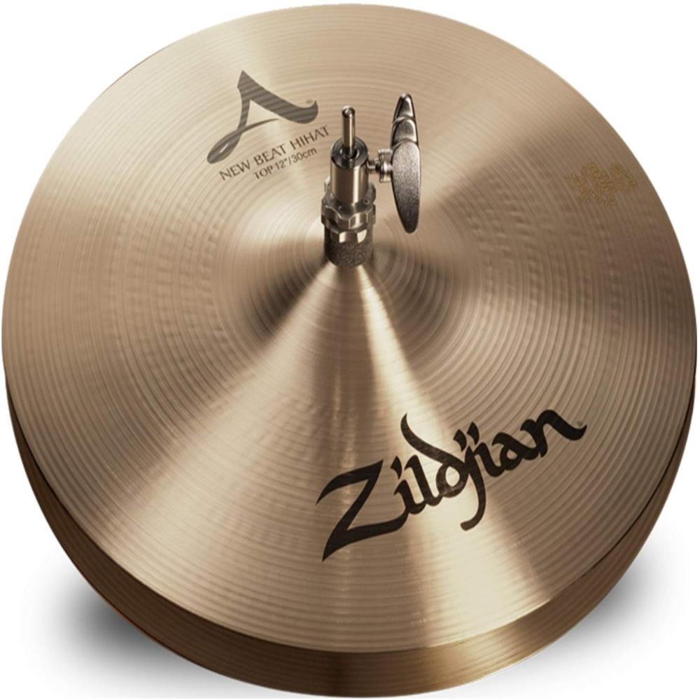 Zildjian Hi Hat Cymbals Zildjian A0113 12in A New Beat Hi-Hats