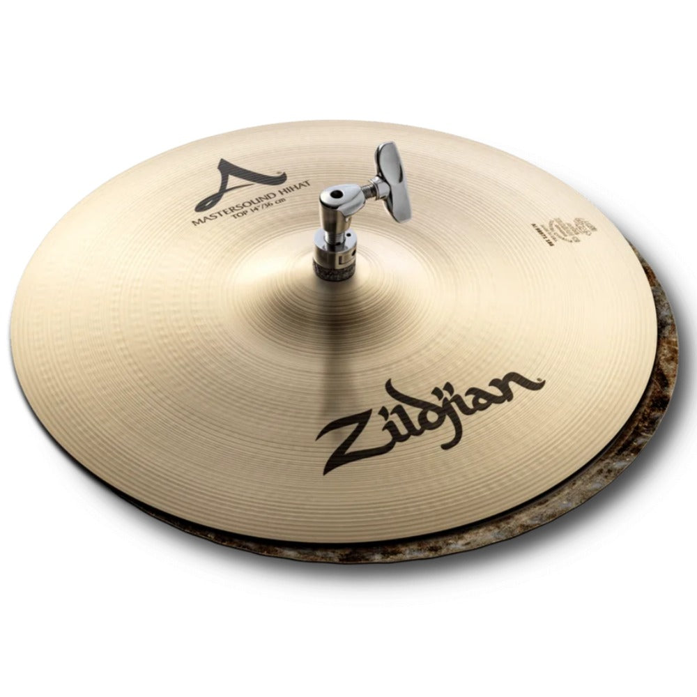 Zildjian Hi Hat Cymbals Zildjian A0123 A Series Mastersound 14-Inch Hi-Hat Cymbal